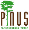 Pinus logo, az i egy fát formáz
